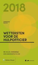 Zakboek Wetteksten voor de Hulpofficier 2018