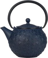 Sakai theepot - blauw - 1L - gietijzer - met filter