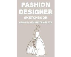 Omslag van Fashion Designer Sketchbook Female Figure Template