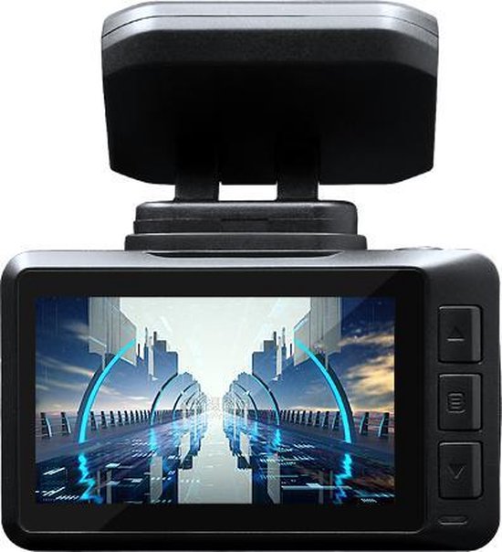 TechU ™ 4K Dashcam set MO2 Pro - Wifi - GPS - Avant et arrière