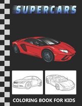 Supercars Coloring Book for Kids