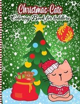 Christmas Cats Coloring Book For Kids