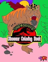 Thanksgiving Dinosaur Coloring Book