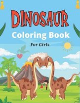 DINOSAUR Coloring Book For Girls