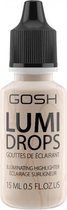 GOSH Lumi Drops Illuminating Highlighter 15ml - 002 Vanilla