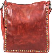 Bear Design Lederen Schoudertas Nuria 1903 Rood