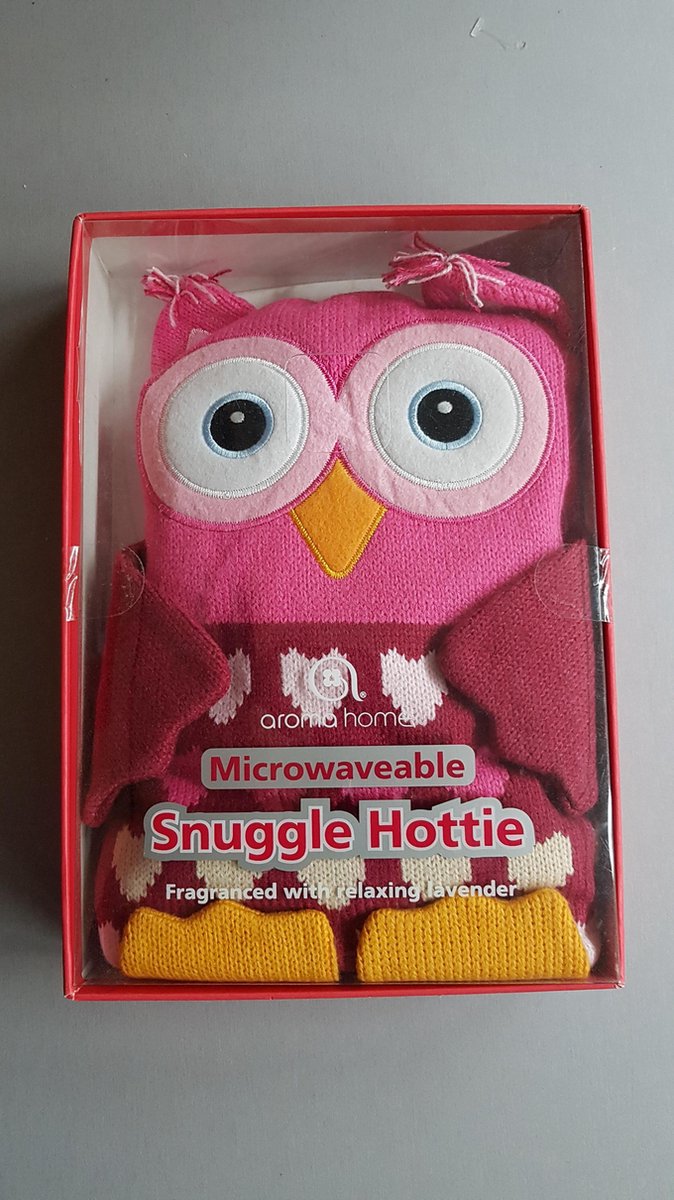 Goedkoopste Aroma Home - snuggable hottie - uil - kersenpitkussen