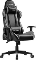 Bobby's Gamingstoel - Game Stoelen - Bureaustoel - Voor Volwassenen - Ergonomisch - Gaming Chair - Zwart - Grijs