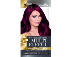 Joanna - Multi Effect Keratin Complex Color Instant Color Shampoo 06 Cherry Red 35G