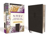NRSV, Personal Size Large Print Bible with Apocrypha, Leathersoft, Black, Comfort Print