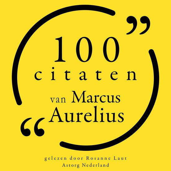 100 citaten van Marcus Aurelius - cover