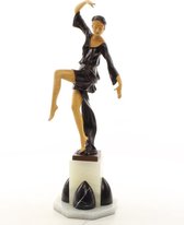 Beeld - Houten danseres - The Autumn Dancer - 45,8 cm hoog