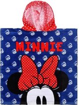 Minnie Mouse badponcho - 100% katoen - Disney poncho handdoek