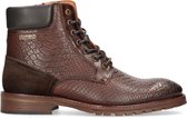 Denzel Boots Bruin Heren Veterschoenen - Bruin - maat 43