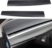 Tesla Model 3 en Y Dashboard Paneel Mat Zwart Trim Cover Cap Auto Interieur Accessoires Nederland BE