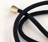 Hendy telefoonhoesje met koord -  Black - Telefoonketting - Classic / Samsung S10