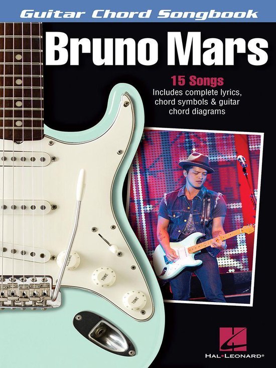 Bruno Mars - Guitar Chord Songbook - cover