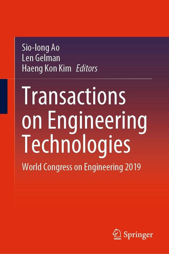 Engineering (R0) - Transactions on Engineering Technologies - cover