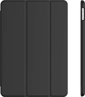 Tablethoes Geschikt voor: Apple iPad Air 2019 10.5 inch Ultraslanke Hoesje Tri-Fold Cover Case - Zwart