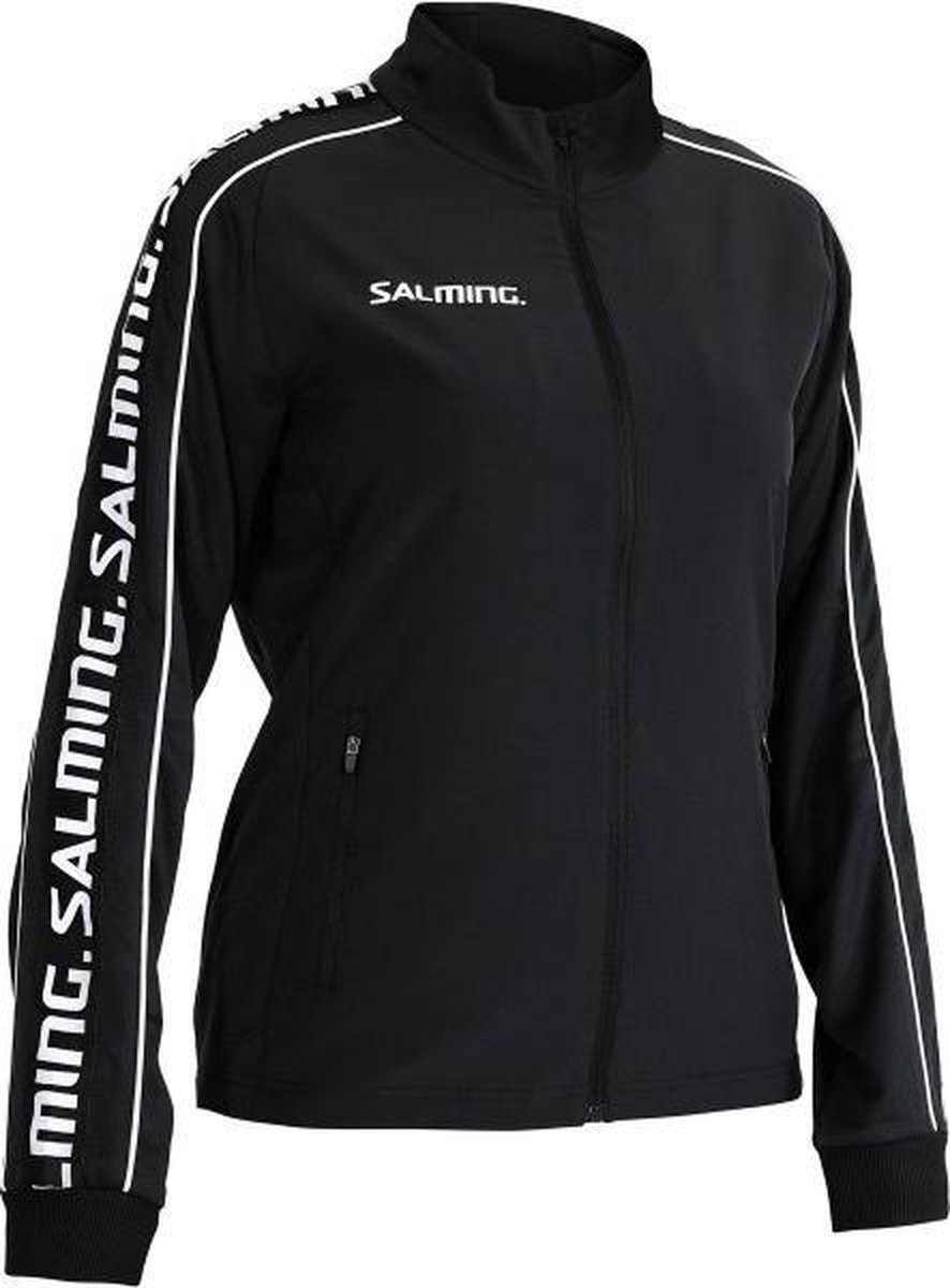 Salming Delta Jacket Dames - Zwart - maat XS