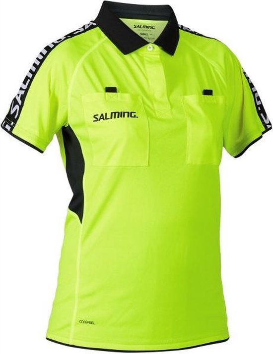 Salming Referee Polo Dames - Geel - maat S