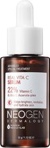Neogen Dermalogy Real Vita C Serum - Vitamine C + Niacinamide - Reduces Dark Spots / Pigmentation - Citrus Fruit Extracts & Vitamin Complexes (Vitamin E and B5) - Korean Beauty Ski