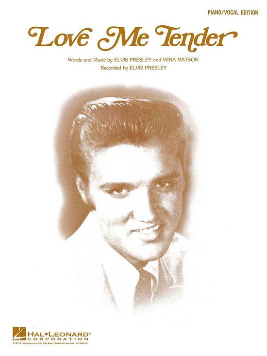 Love Me Tender Sheet Music