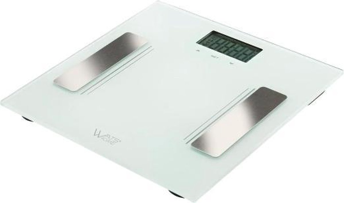 Een zin Keuze nood Wats home Lichaamsanalyse weegschaal - digitaal modern design tot 180 kg  gewicht | bol.com