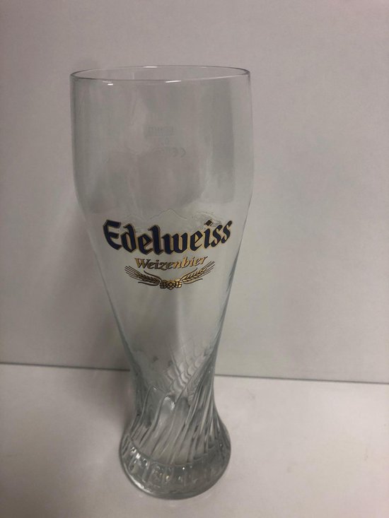 Edelweiss Weizenbier bierglas 6x50cl bokaal bier glas glazen bokalen weissbier | bol.com