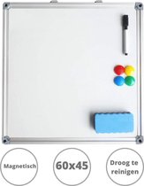 DirectSupply Whiteboard Magnetisch - Whiteboard 60x45 cm - Memobord