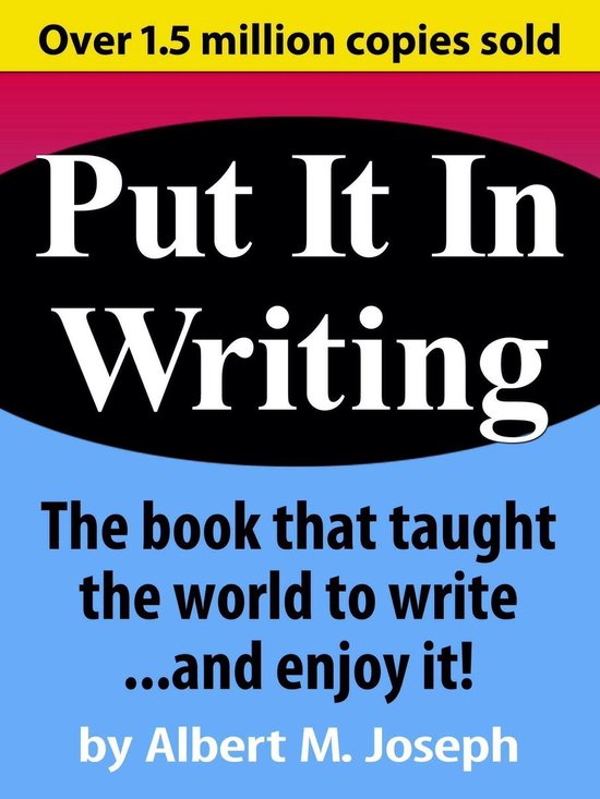 Put It In Writing - cover