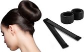 Knot maker zwart - Magic bun maker - haarclip - haarklem