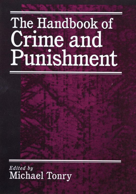 The Handbook of Crime and Punishment - cover