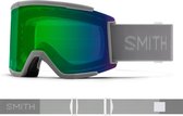 Smith Squad XL goggle cloudgrey / chromapop everyday green mirror (met extra lens)