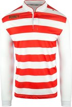 Robey Shirt Legendary LS - Voetbalshirt - Red/White Stripe - Maat XL