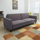 Bankstel 3 zits  van stof (Incl LW anti kras viltjes) - Loungebank - Woonkamer bank