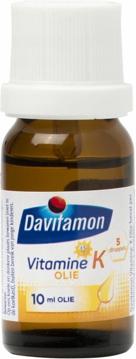 klinker Zichzelf Verleiden Davitamon Baby Eerste Vitamines – Vitamine D3 olie en Vitamine K Olie -  25ml + 10ml | bol.com