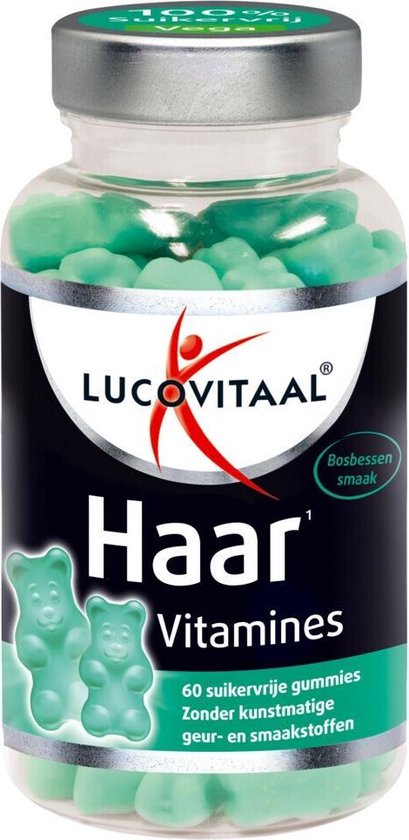 zingen Luchten Elke week Lucovitaal Voedingssupplementen Vega Haar Vitamines Gummies | bol.com