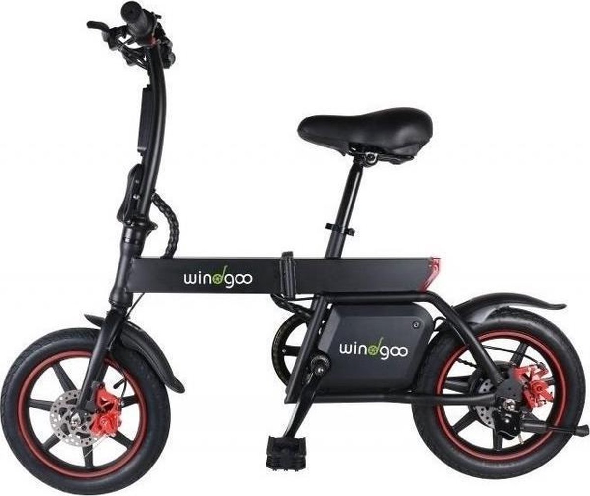 Windgoo B20 Elektrische vouwfiets Zwart 25