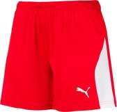 Puma Liga  Sportbroek - Maat XS  - Vrouwen - rood/wit