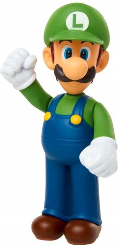 Bol Com Super Mario Mini Action Figure Luigi Fists