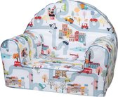 Bubaba Kinderfauteuil - Peuterstoeltje - Kinderzetel Colorful City