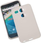 TPU Backcover Case Hoesjes voor LG Nexus 5X Wit