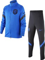 Nike Nike KNVB Dry Strike Trainingspak - Maat 146  - Jongens - blauw/zwart