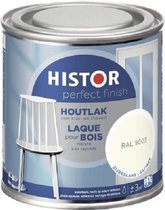 HISTOR Perfect finish Houtlak - Ral 9003 Zijdeglans 0,25L