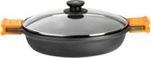 Bra Kookpot Met Glazen Deksel Bra Braisogona_A270520 1,5 L (Ø 20 Cm) Zwart Metaal Aluminium Ø 20 Cm 1,5 L