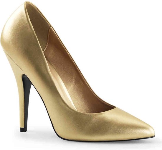 Pleaser Hoge hakken -44 Shoes- SEDUCE-420 US 13 Goudkleurig | bol.com