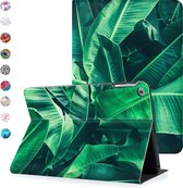 iPad Air 3 (2019) / 10.5 inch hoes - Smart Book Case - Tropische Bladeren