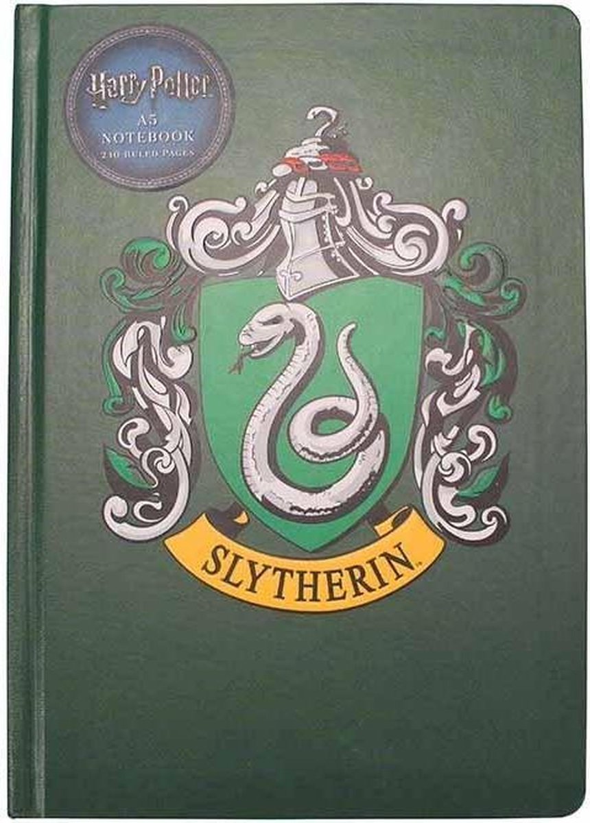 Harry Potter - Slytherin Crest A5 Notebook