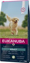 Bol.com Eukanuba Dog Adult Large Breed Lam/Rice - 12 KG aanbieding